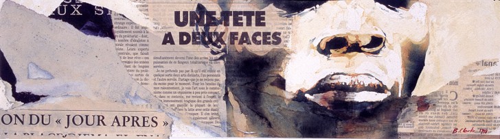 Une tête à deux faces