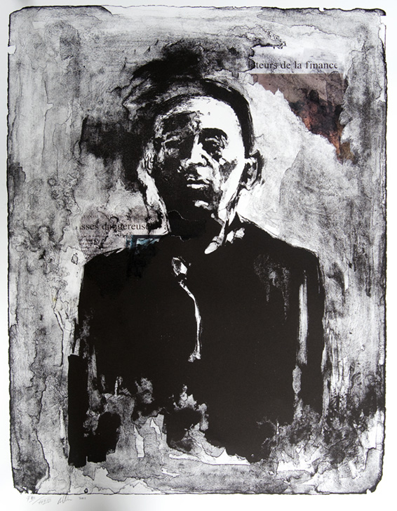 Anonymous portrait (with collage)