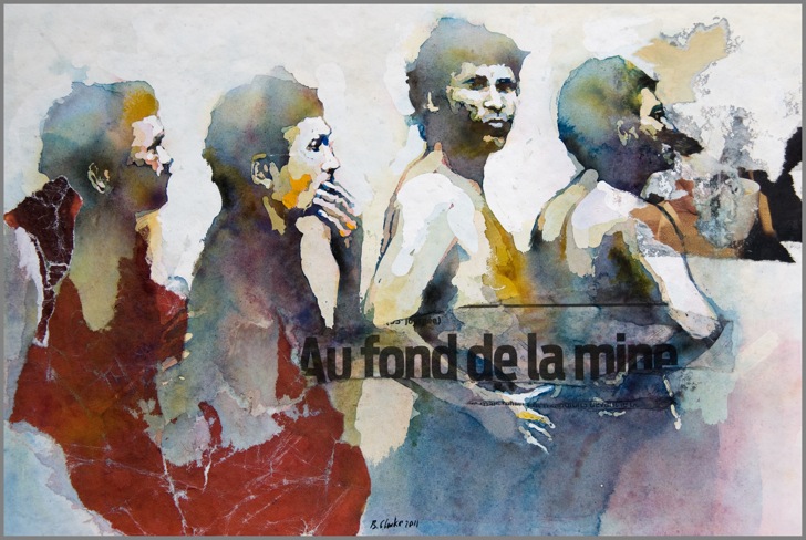 Au fond de la mine (At the bottom of the mine)