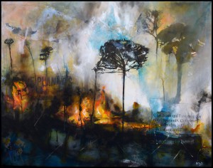 Burning landscapes / Paysages incendies