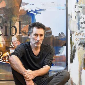 Bruce Clarke dans son atelier